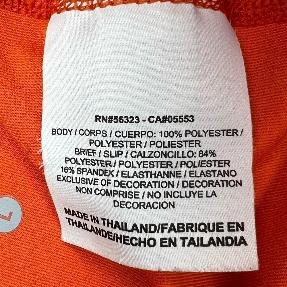 Nike Dri-Fit 2-in-1 Pink & Orange Compression Mesh Running Shorts - Size Large